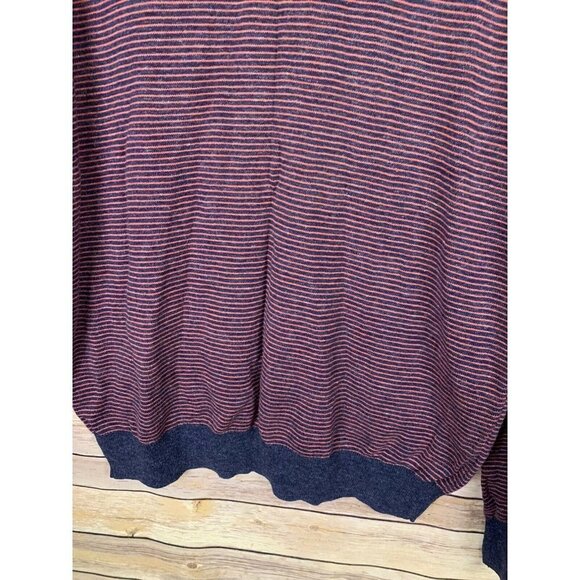 J Crew Mens XL Striped Sweater 100% Cotton - Picture 8 of 10